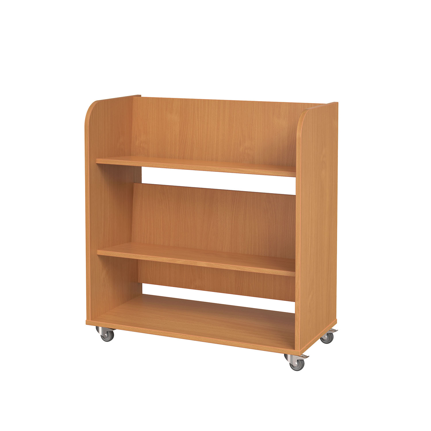 Herok Medlar Single Sided Book Trolley - Image 4