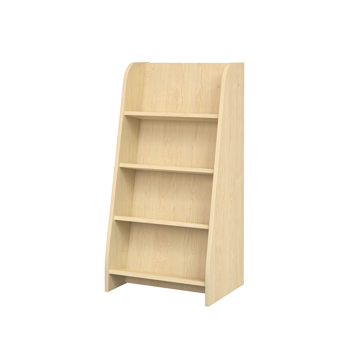 Herok Elm Angled Bookcase