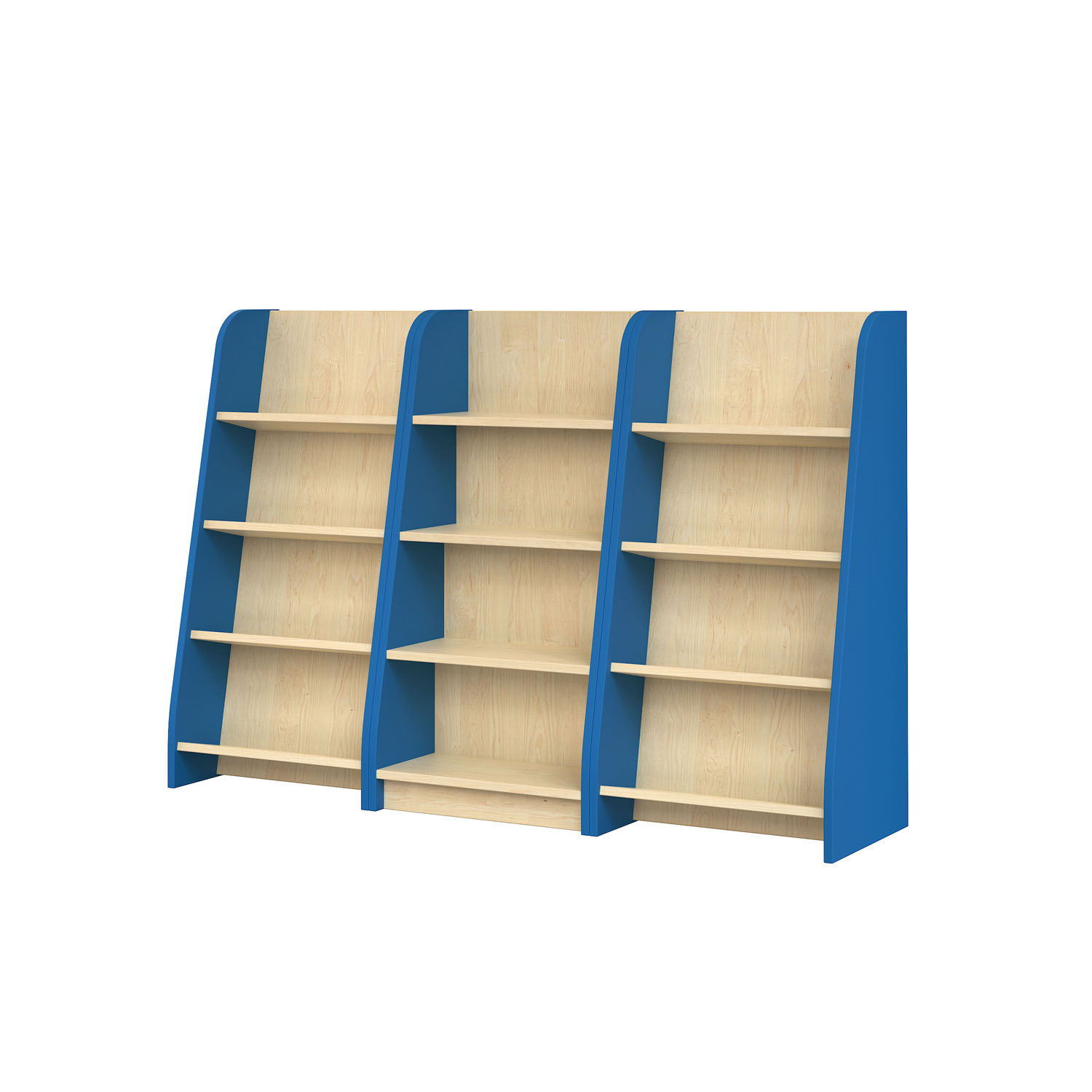 Herok Elm Bookcase Trio - Image 3