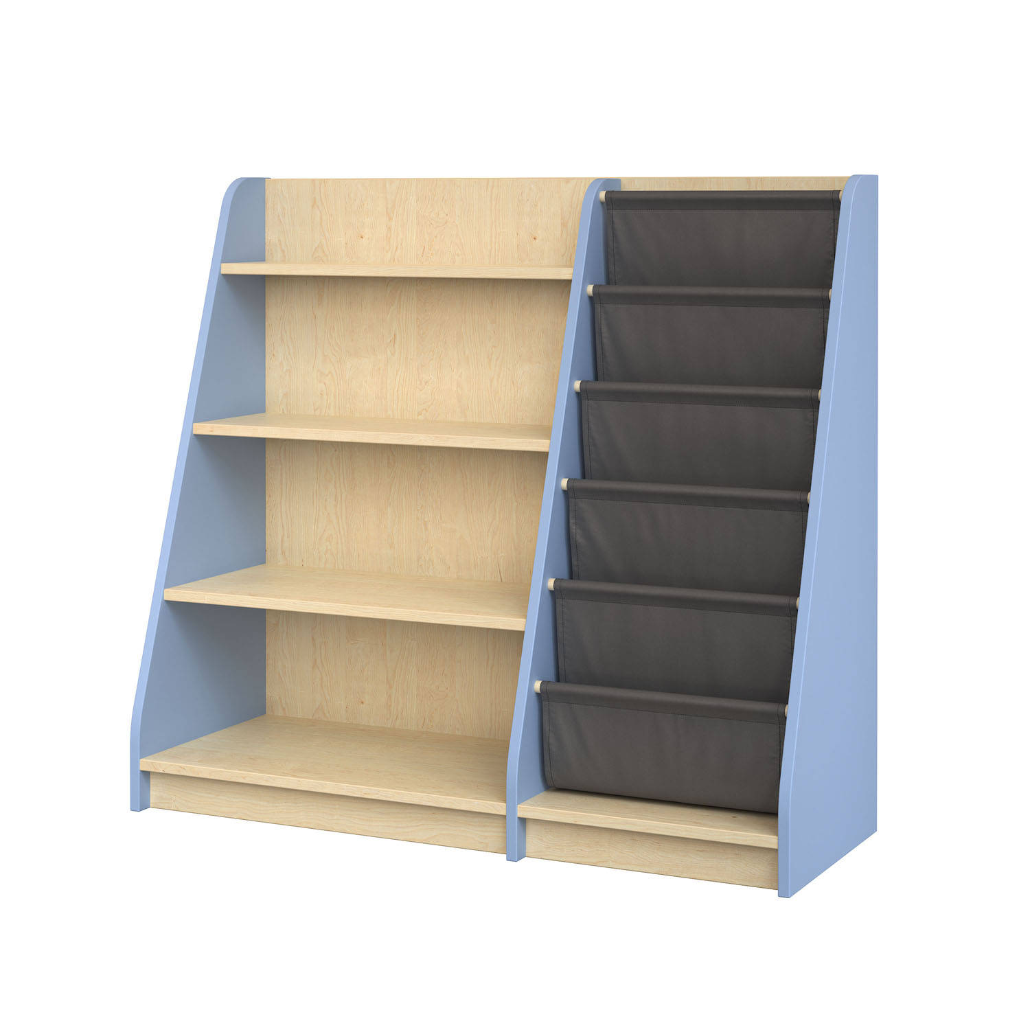 Herok Juniper Bookcase and Sling Shelving Duo - Image 4